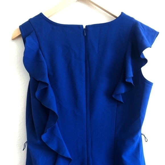 Calvin Klein Blue Sheath Dress - Picture 6 of 8